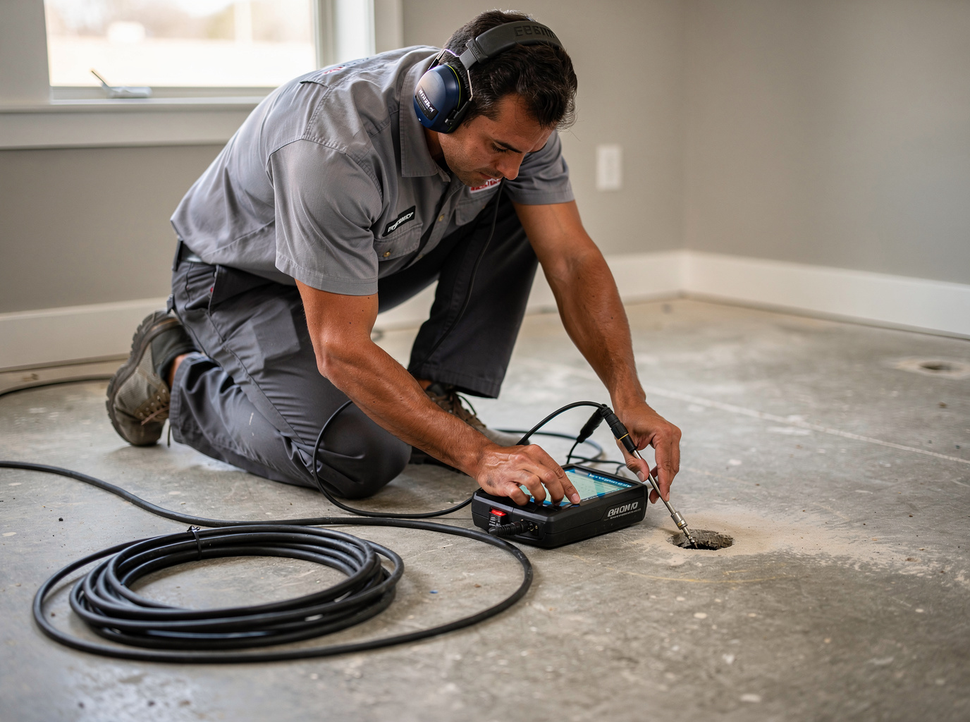 Electronic Slab Leak Detection in Olathe, KS