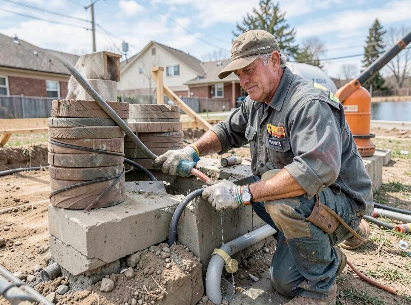 slab leak repair in Forest View, Olathe, Kansas