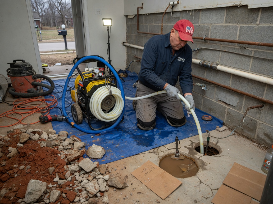 Slab Leak Pipe Lining in Olathe, KS